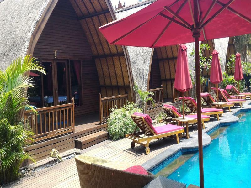 D'Wahana Resort Гили Траванган Экстерьер фото